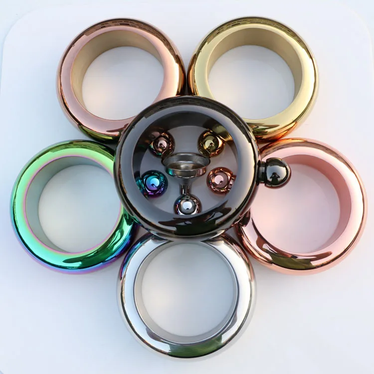 3.5oz Mirror Surface Electroplated Round Shape 304 Stainless Steel Bracelet Hip Flask With Funnel