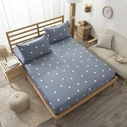 Мулан, постельное белье с цветочным принтом, индивидуальные Натяжные простыни, оптовая продажа, хлопковое покрывало из полиэстера