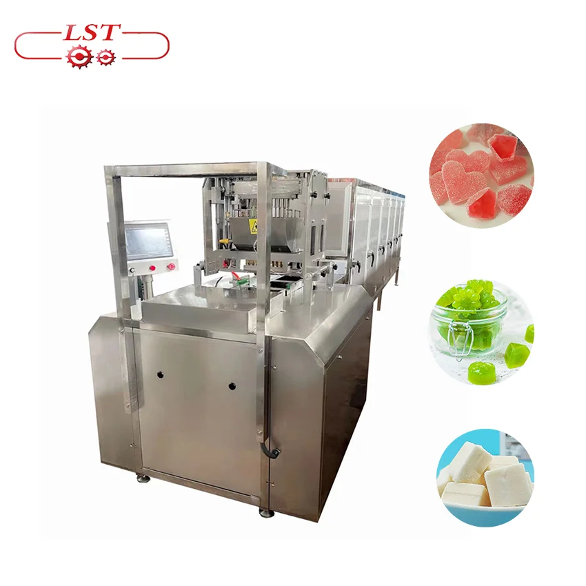 Pectin Gelatin Gummy Bear Soft Jelly Candy Making Machine