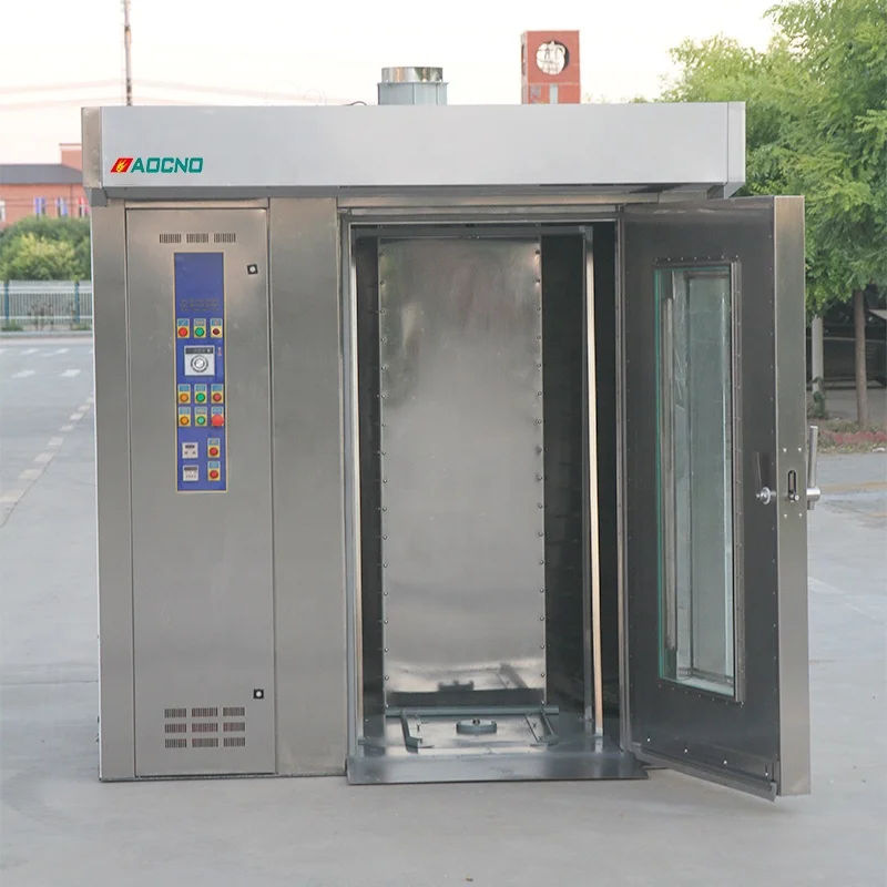 commercial auto baking hot dog french bread gas oven bakery machine