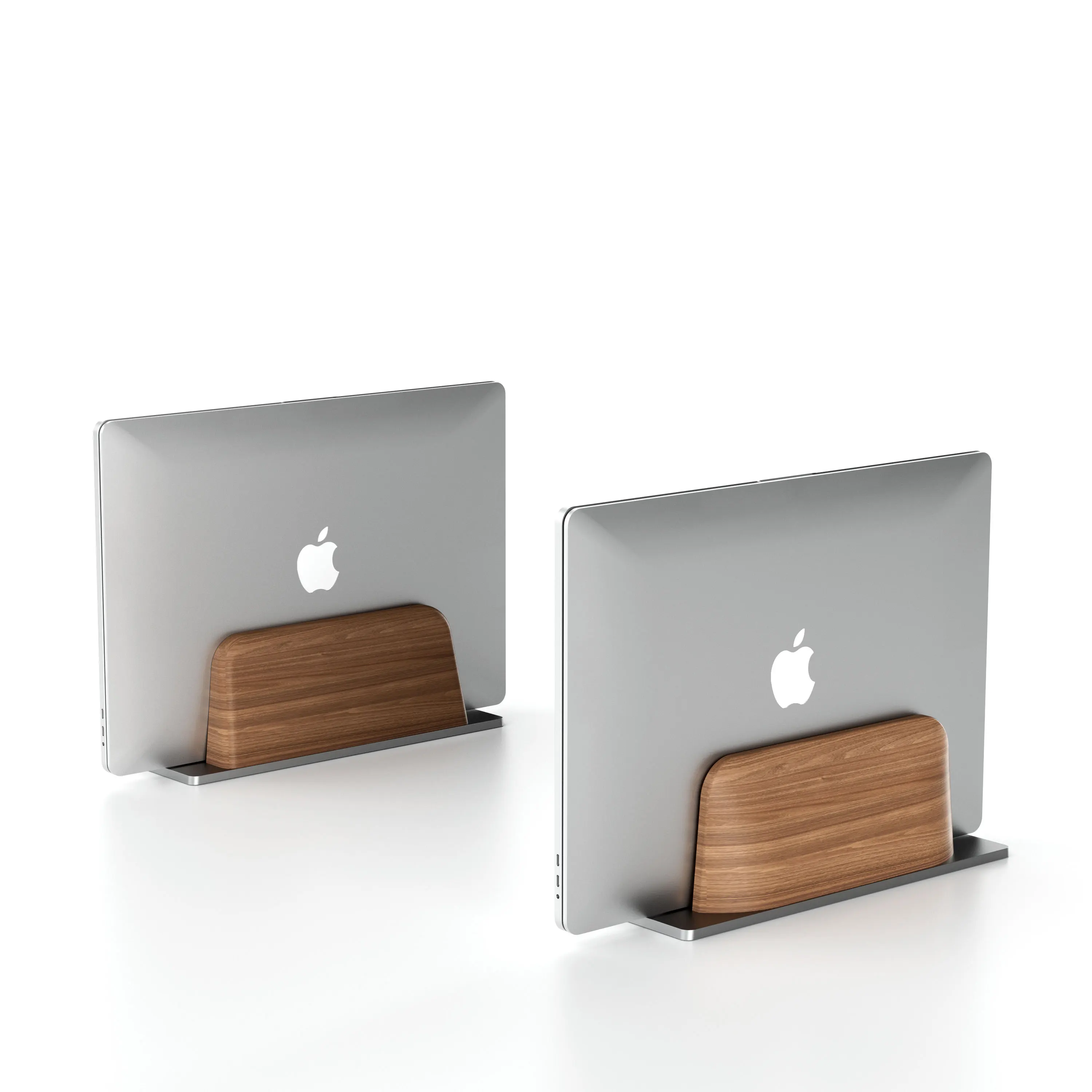 UPERGO desktop adjustable wooden table portable adjustable desk notebook computer holder vertical aluminium wooden laptop stand