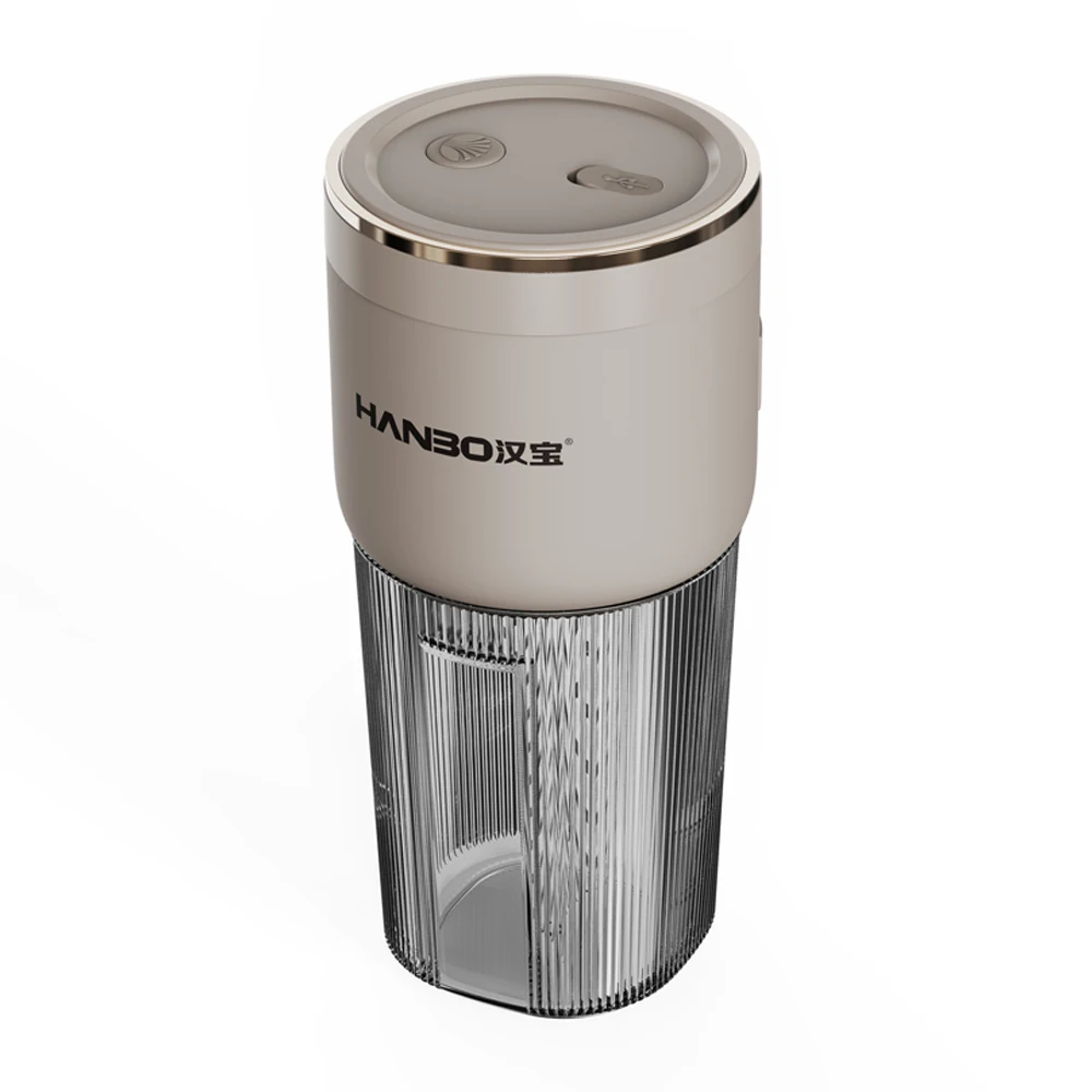 HANBO wholesale rechargeable personal juicer cup portable blender car usb rechargeable fruit juicer