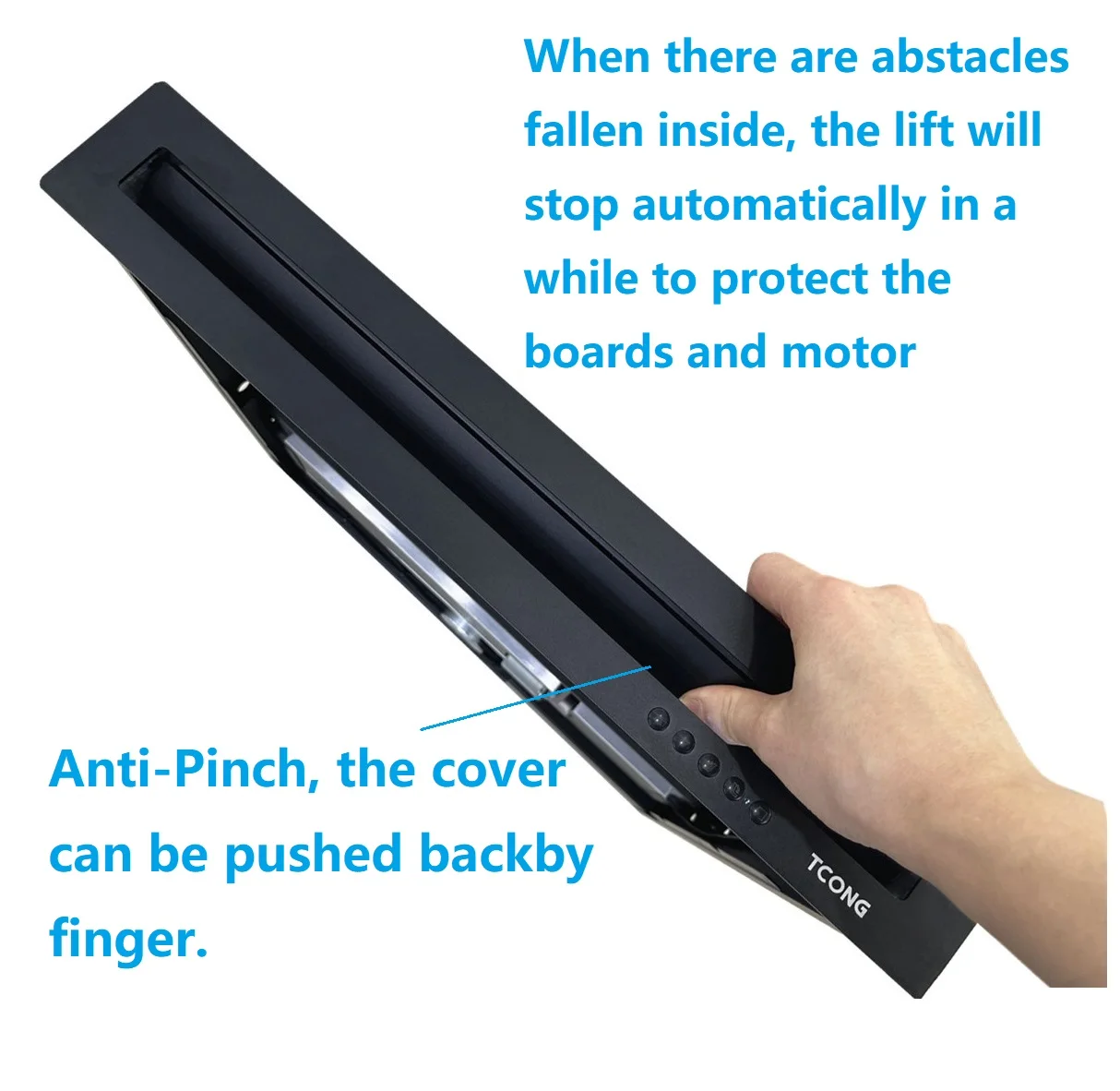 Lifted up Down TV lift LCD Lift Electric Desktop Motorized Vertical Monitor for Conference Table System