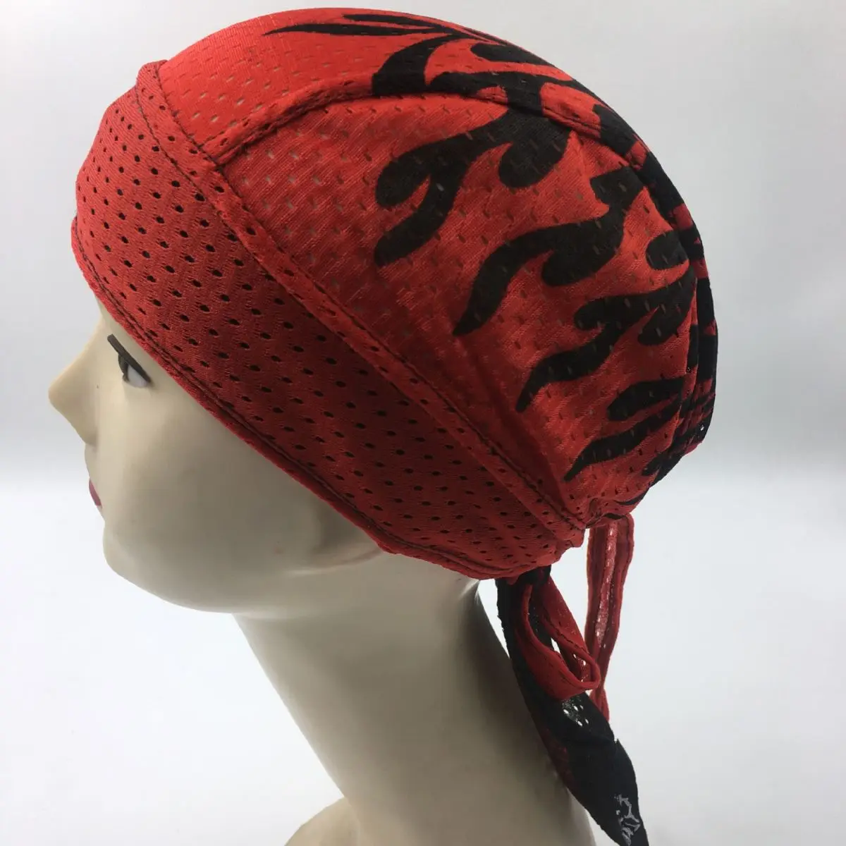 HZM-24269 Wholesale Custom Hat Pirate Mesh Quick dry Fisherman Beanie Breathable Skull Cap Beanie