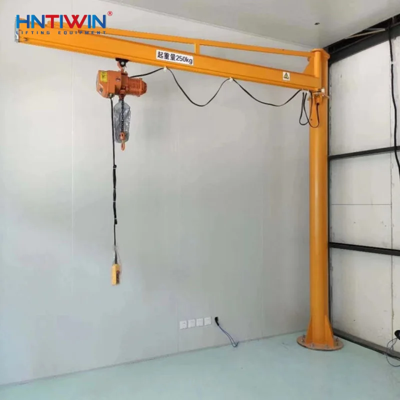 High quality New design rotary gear jib crane controller with wireless remote control