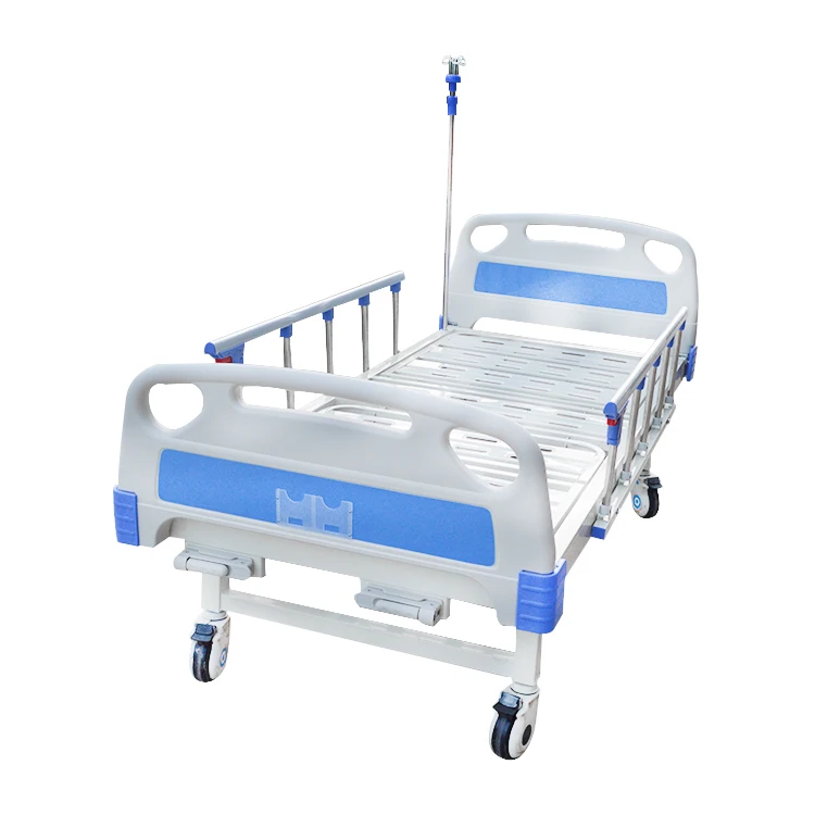 Hot Sale 2 Function ABS Manual Hospital Bed 2 Crank  nursing medical bed
