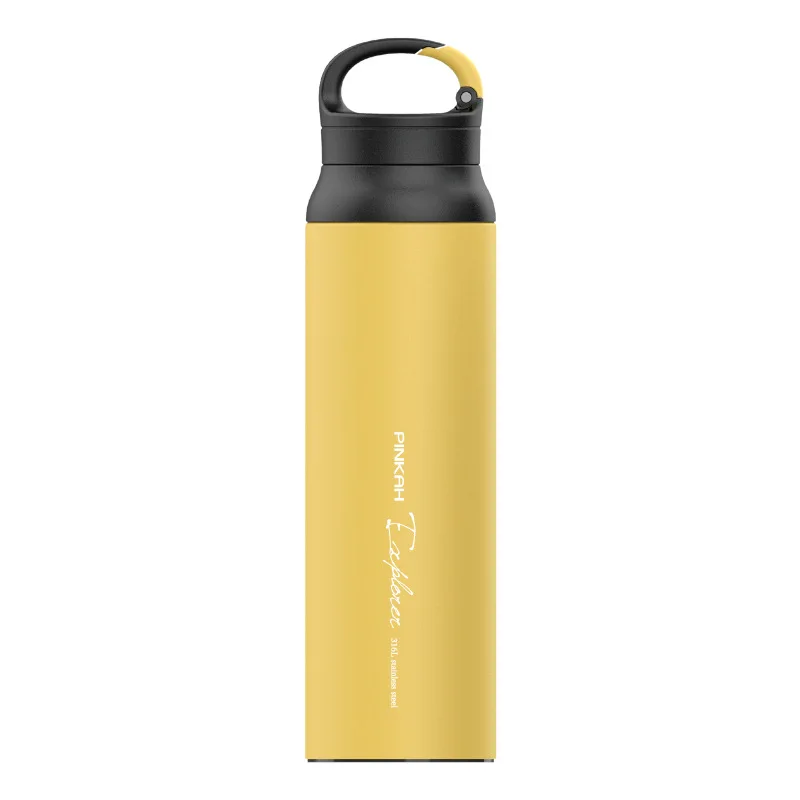 Christmas 2024 Mugs In Travel 316 Stainless Steel Cup Outdoor Sports Portable Sling Vacuum Large Capacity Bottle