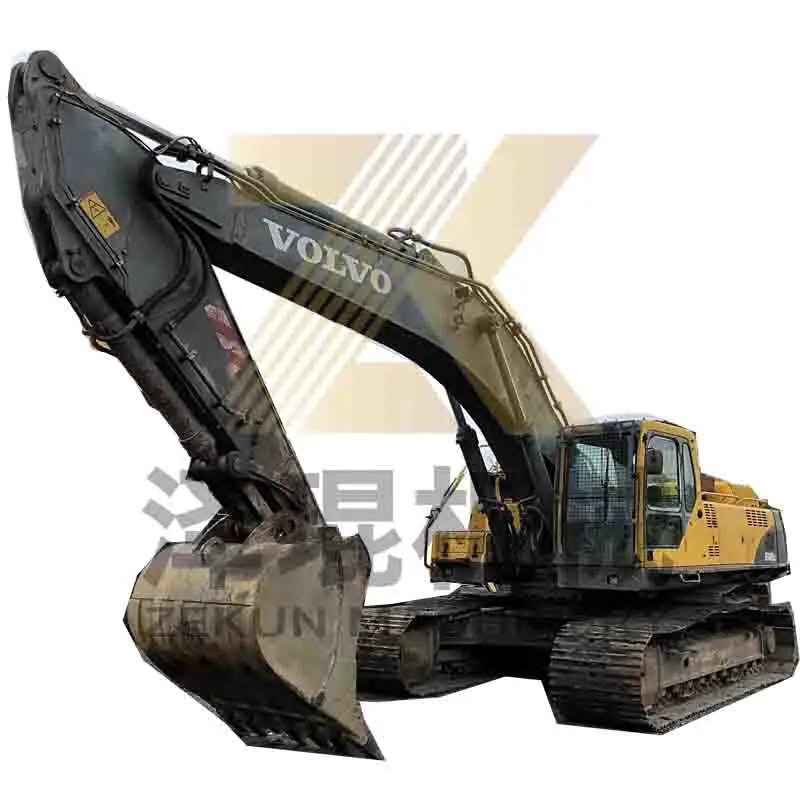 Used Volvo Ec460blc Excavator 46 Ton Construction Machine Second Hand Crawler Excavator Volvo Ec460b Big Digger in Stock