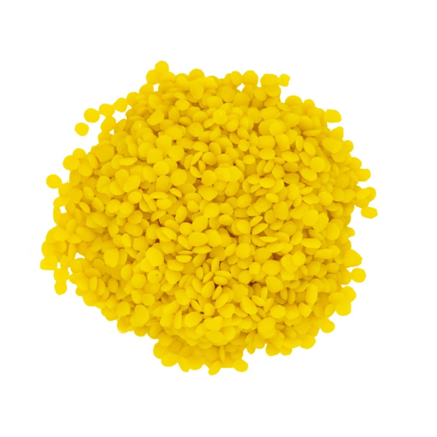 Cosmetic Grade Triple Filtered Beeswax Pastilles Pellets Beads
