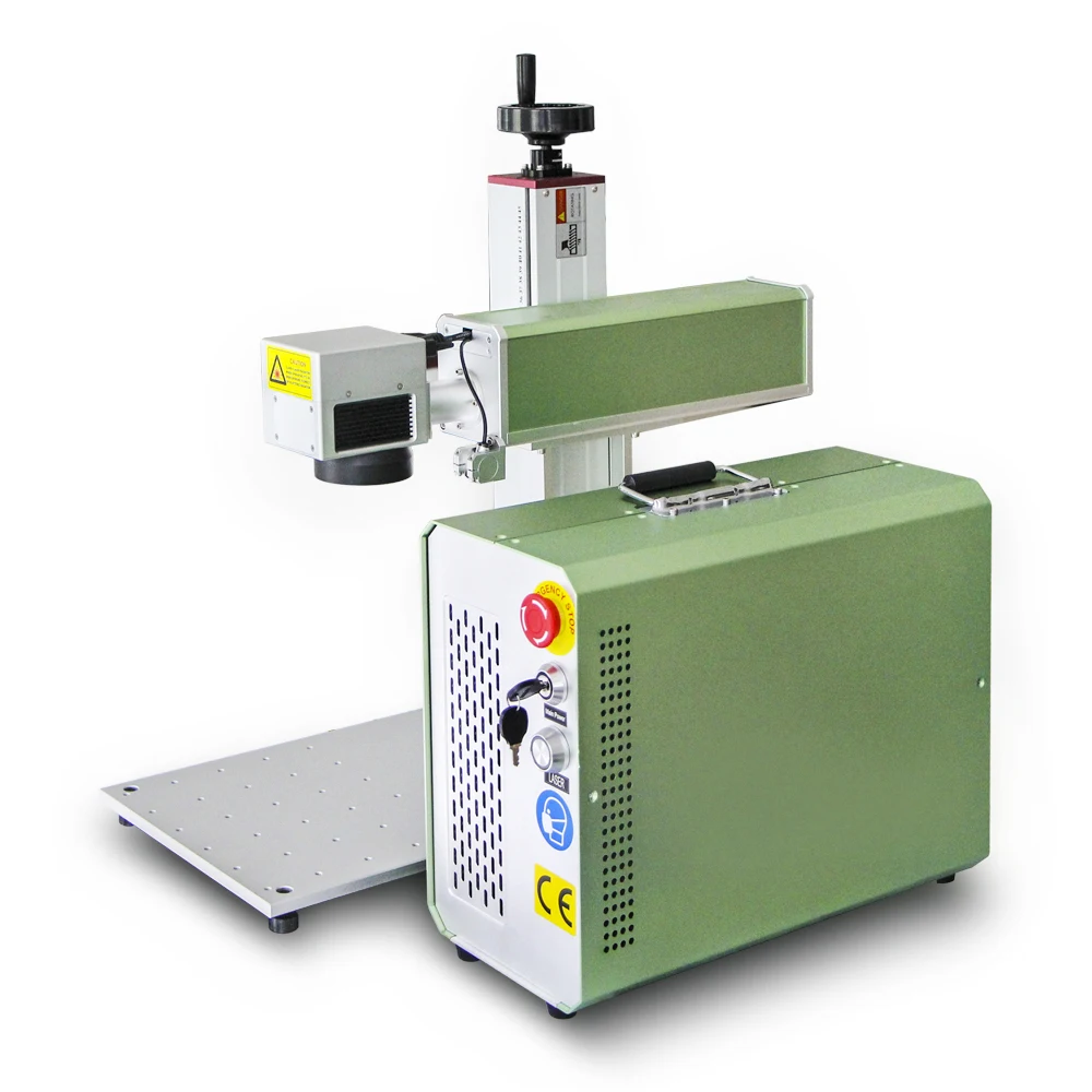 fiber laser marking machine used for making baby name number on pacifier nipple bottle