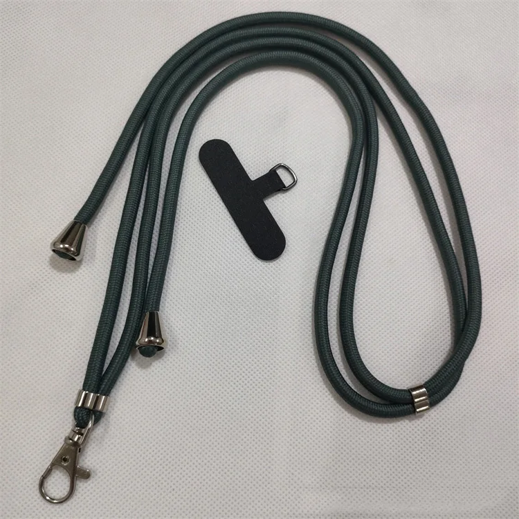 Thin And Sturdy Stainless Steel Mobile Phone Lanyard Bracket With Anti-Lost Universal Patch