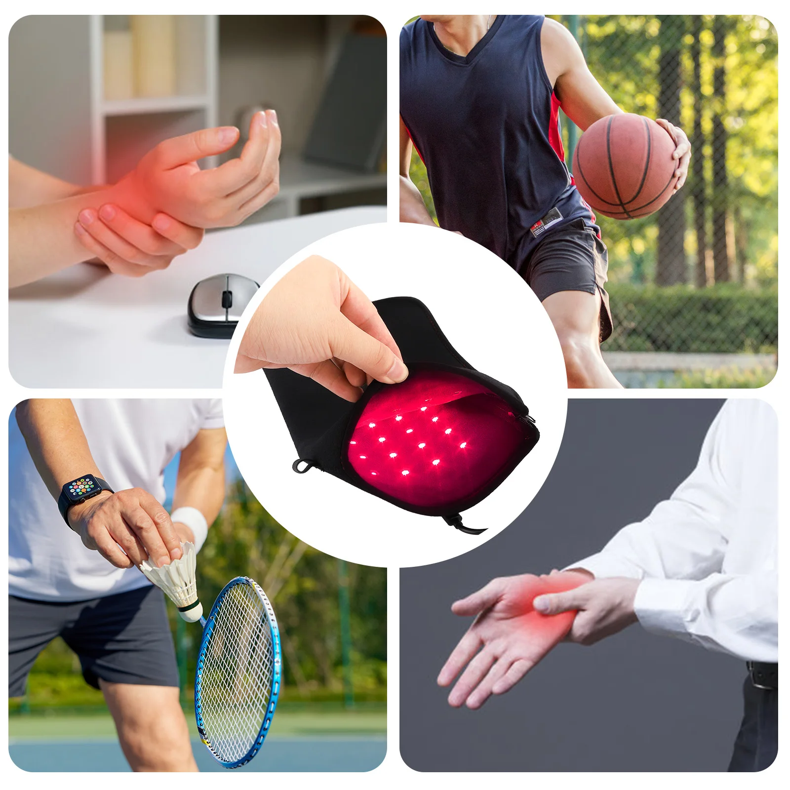 Led Light Therapy Wearable Pad For Full Body