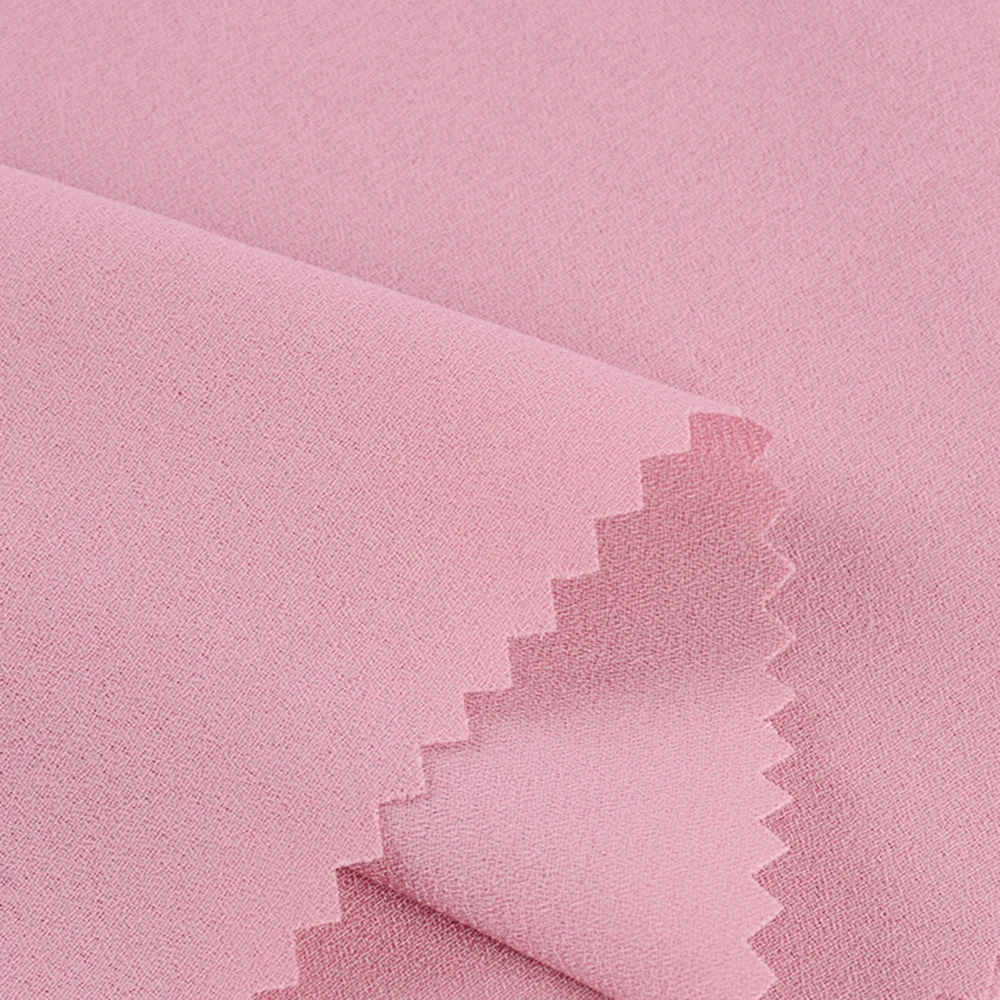 New Arrival GGT Dyeing Gorgette Polyester 75d Chiffon Crepe Fabric For Hijab