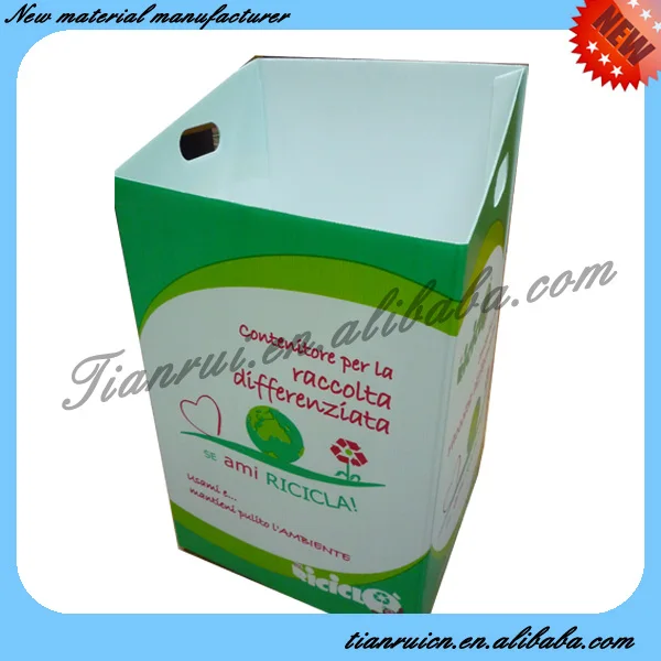 Plastic Folding Plastic Coroplast Sheet Box plastic moving box
