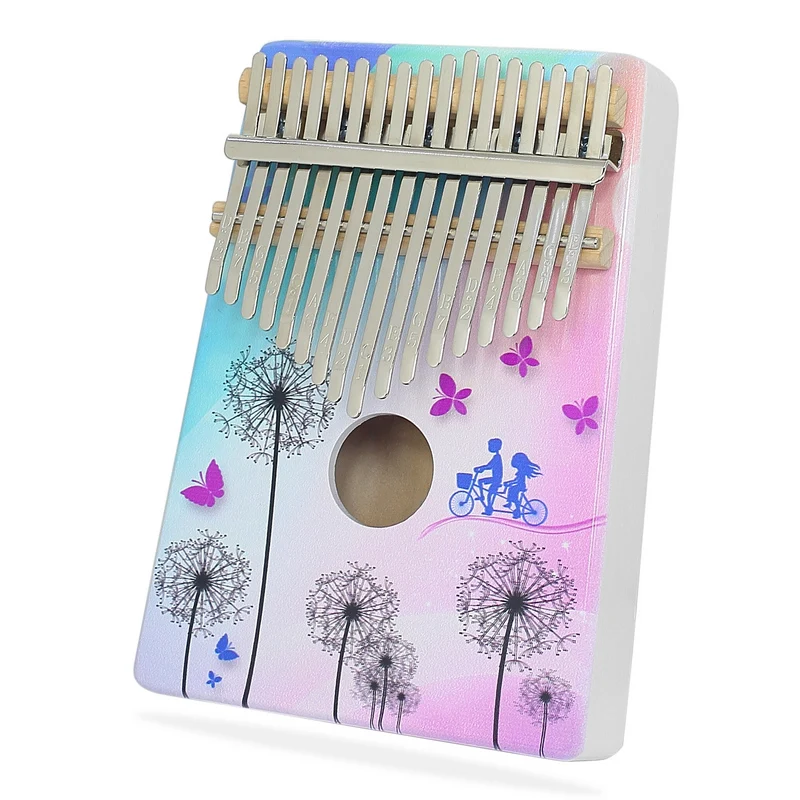 
Factory wholesale musical instruments kalimba 17 keys thumb piano Likembe Beginners 