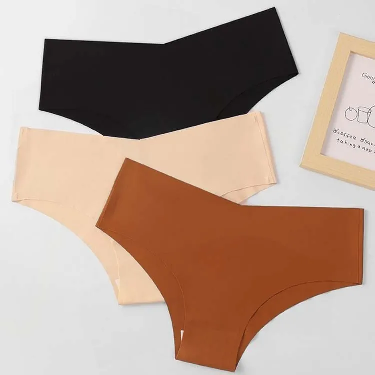 Shopping Online Cheap Ice Silk Panties Femme Panties Female Underwear Woman Underwear Sexy