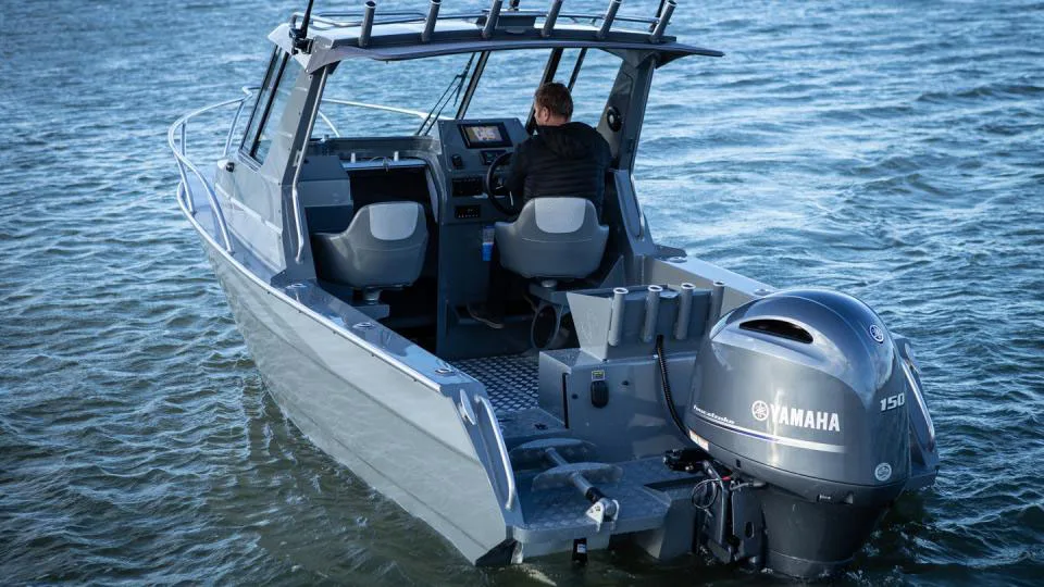 new popular design cabin fishing boat sea use lake use river use all available yacht luxury fresh water all welded hull boat