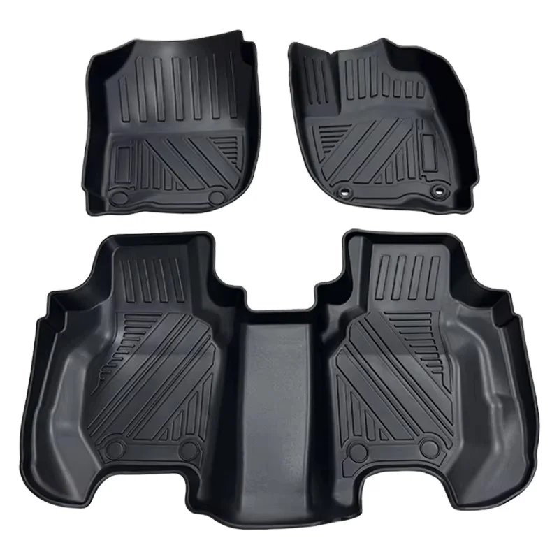Right-hand Drive Full TPE Car Mats Black Sports Opp Bag Car Floor Mat FOR WEY TANK 500 2022-203