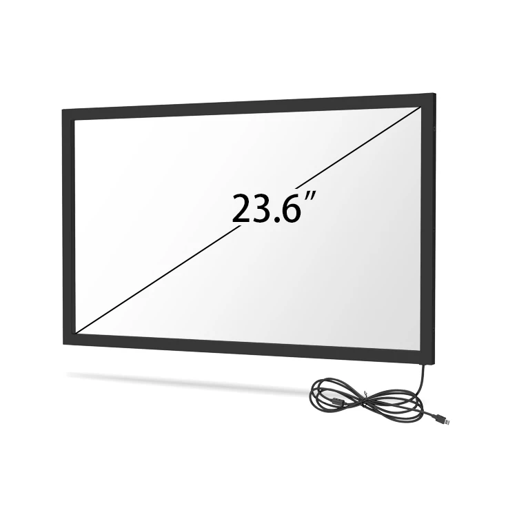 multi touch infrared touch panel 15,15.6,17,18.5,19,21.5,22,23.6,24 inch usb touch screen overlay kit