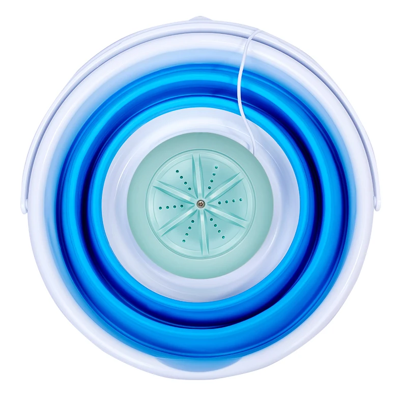 
2020 Hottest folding bucket washer mini single automatic washing machine for underwear socks 