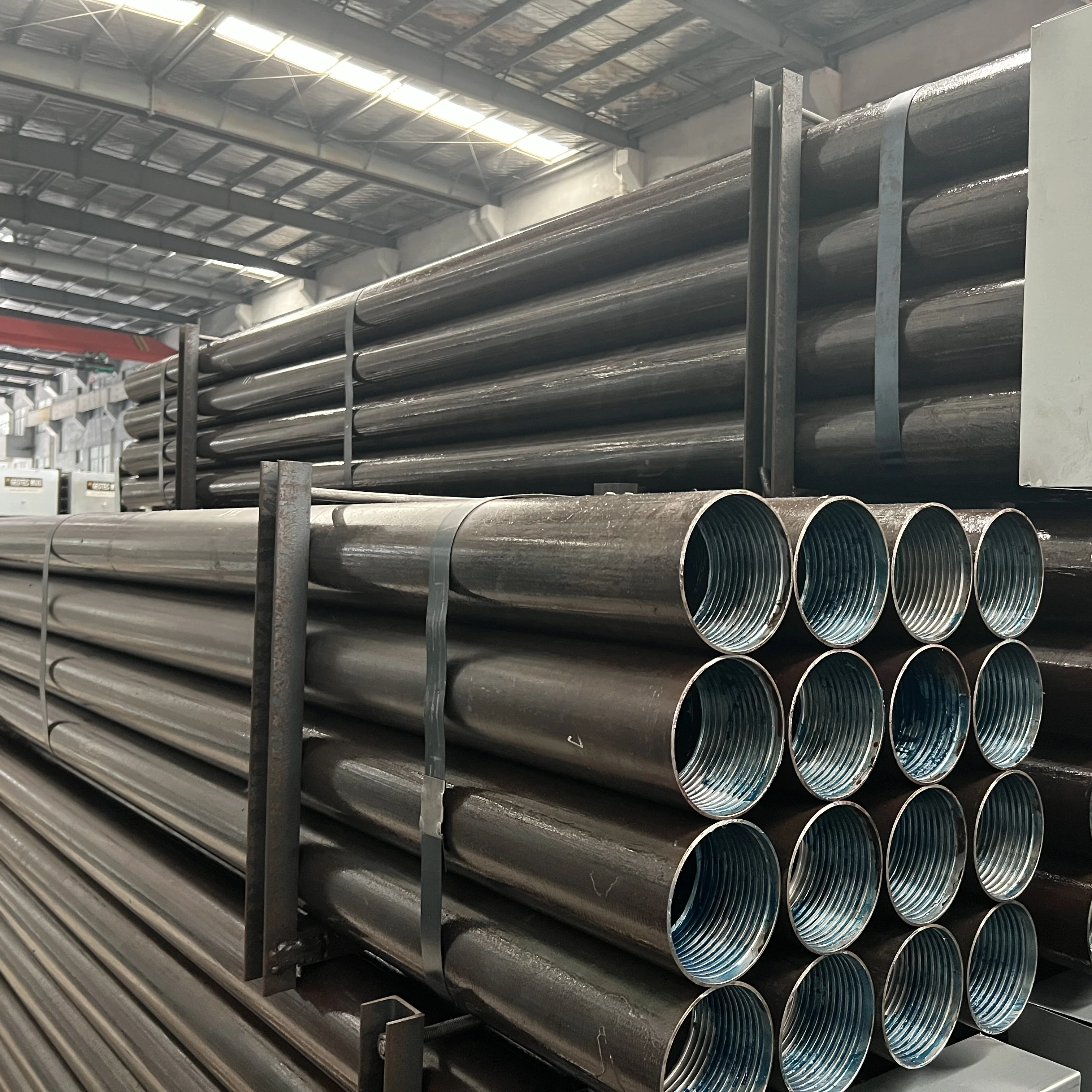 Geotec Wuxi CROWN customizable 139.7mm 4 inch 4.5 inch casing pipe blast hole drill pipe