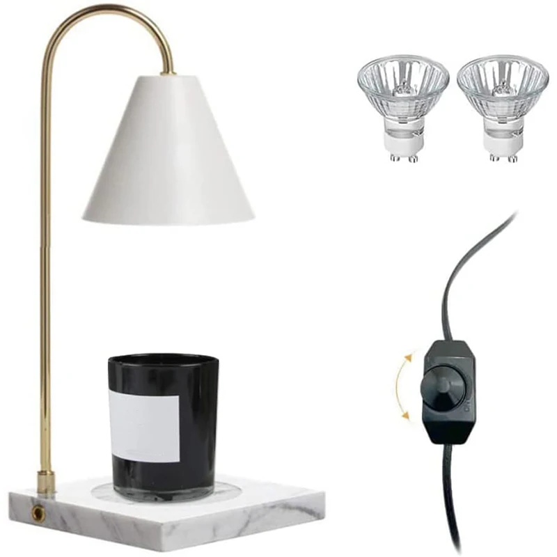 Luxury Hot Electric Wax Melt Burner Soy Scented Candle Warmer Home Creative Desk  Aroma s Candles  Warmer