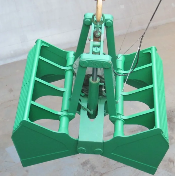 GBM 8 ton - 60 ton hydraulic grab bucket for crane clamshell grapple