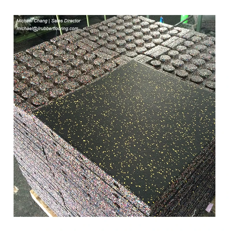 Gym floor rubber shock absorber dampers JL Rubber