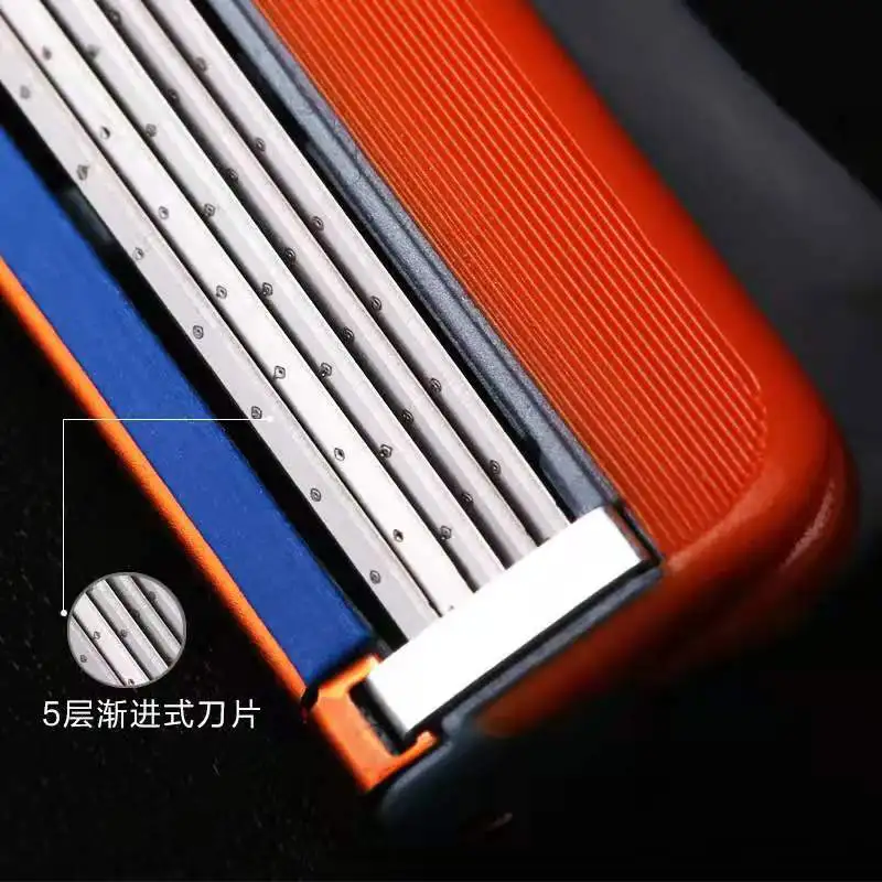 4 Pack Wholesale Price High Quality Five Shaving Razor Blades and Razor Blade Cartridge Refills