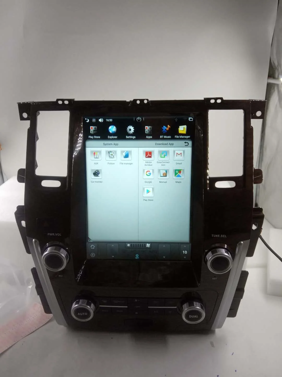 New Android 9.0 Car Stereo DVD Player For Nissan Patrol 2010-2021 Infiniti QX56/QX80 2013-2021 with IPS Carplay Wifi BT