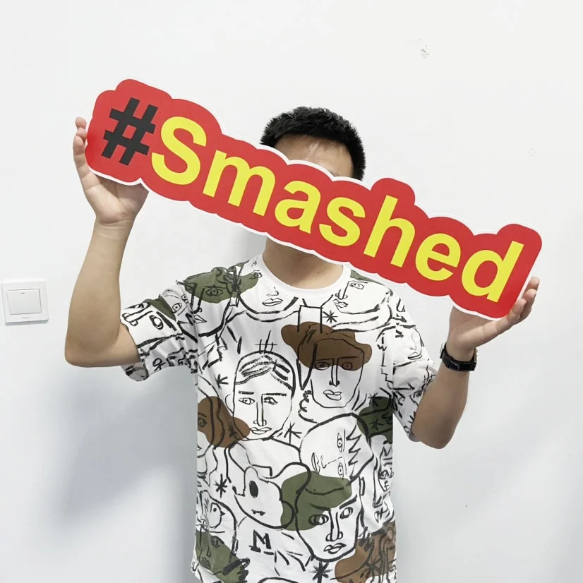 Custom Big Hands UV Digital Printing 5mm PVC foam board Big Props for Parties Decoration