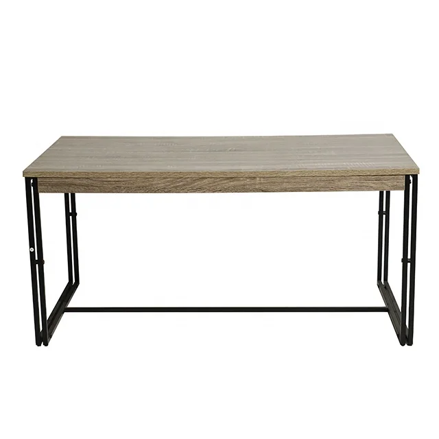 Wood metal furniture modern folding coffee table for living room