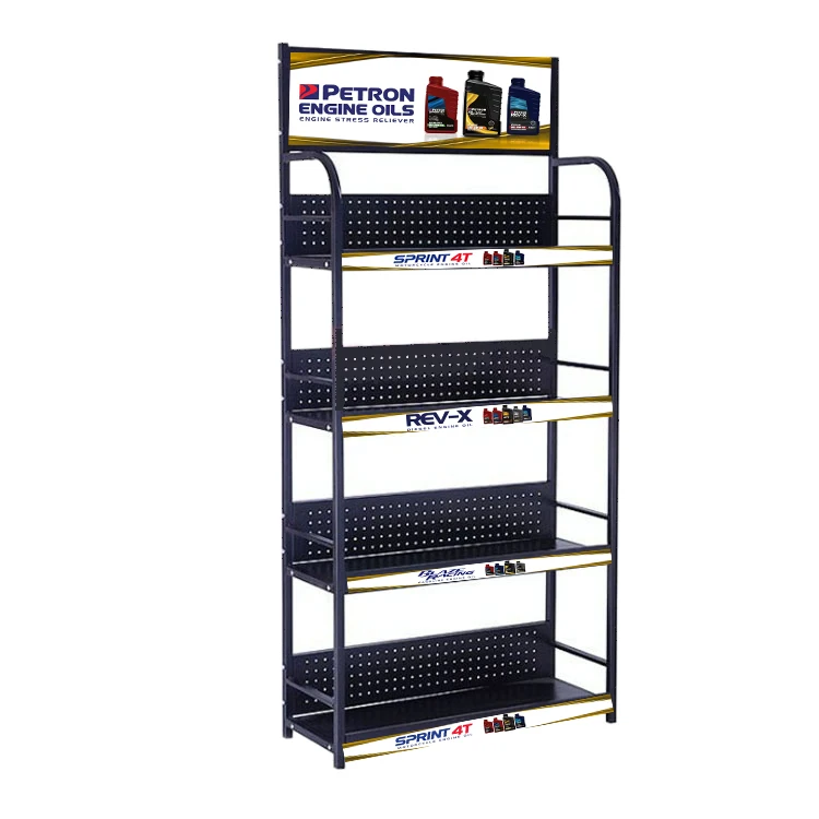 Wholesale Price Lubricants Oil Display Racks Engine Oil Display Stands Motor Oil Display Racks For Sale