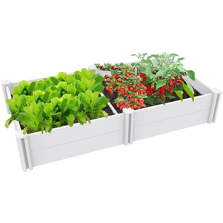 Garden pots & planters Plastic Planter Flower Box PVC Hollow panels Plastic sheets for Backyard