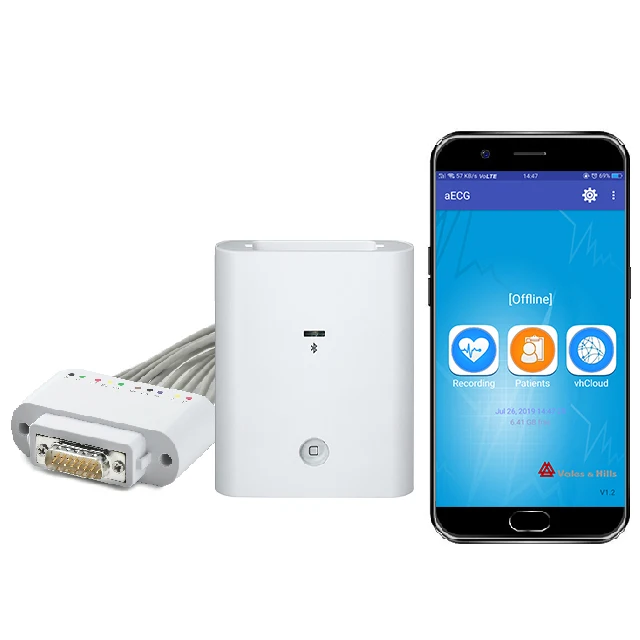 small manufacturing machines smart digital ecg wireless phones mobile android ecg electrodes medical machine