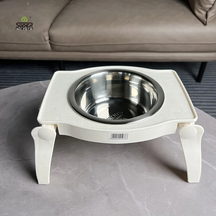 Custom Folded Portable Plastic Travel Water Bowl for Small and Medium Dogs and Cats Collapsable Pet Feeders with Love Style