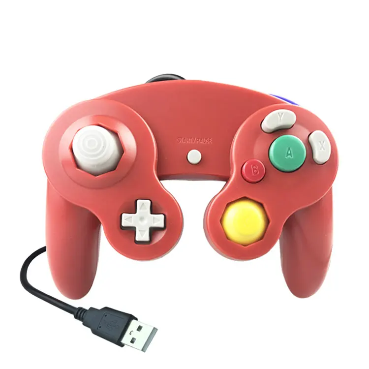 Новый проводной игровой контроллер для Nintendo NGC геймпад Ручной USB