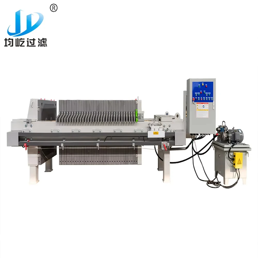 Automatic Stainless Steel Chamber Filter Press Equipment for Industrial Solid-liquid Separation