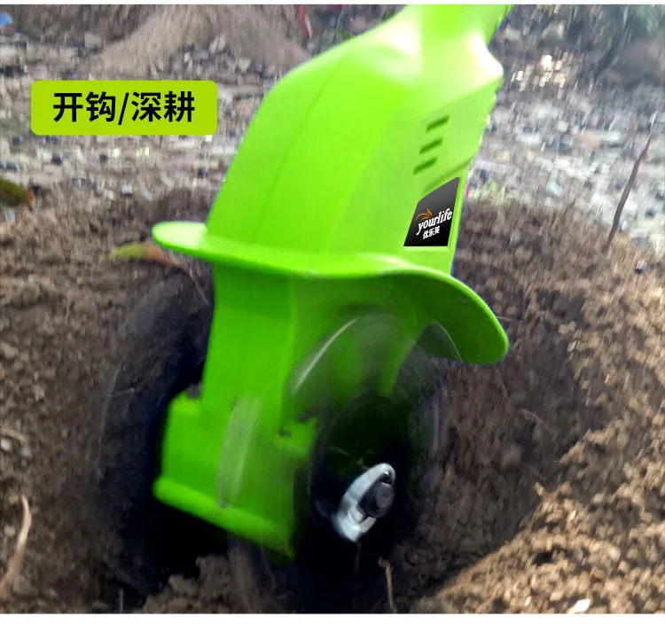 
Garden 20v Lithium Battery Scarifier Rotary Soil Tillage Battery Micro Tiller 