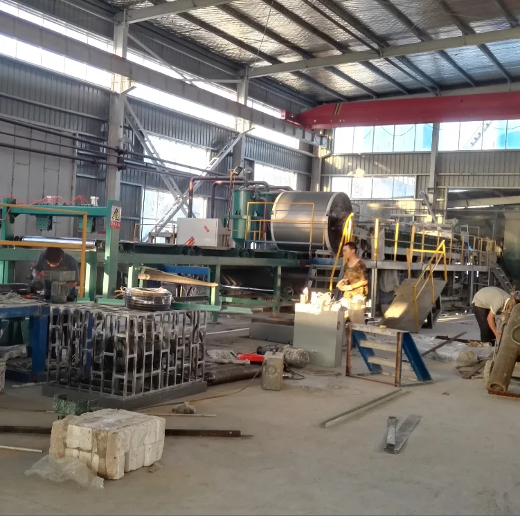 China Amulite Group Insulated Exterior Panels Grey Equipment Calcium Silicate Fiber Cement Board Production Line