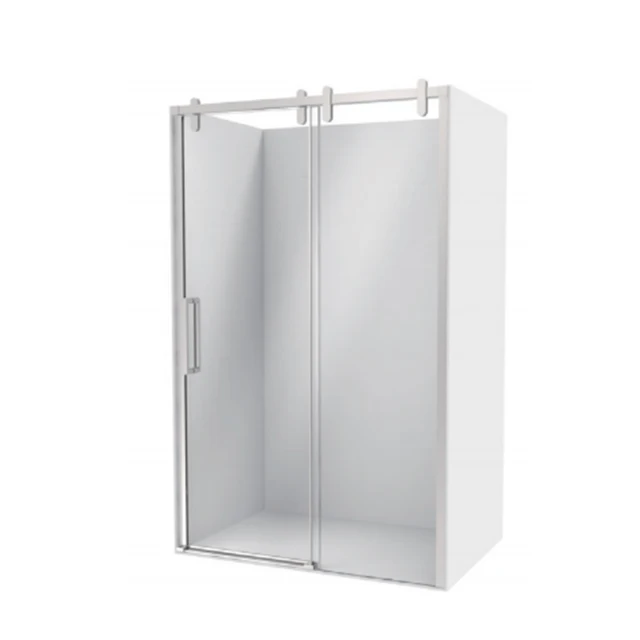 MH-HA50 8mm tempered glass frameless slide door framelessstyle and square tray shower room cabins