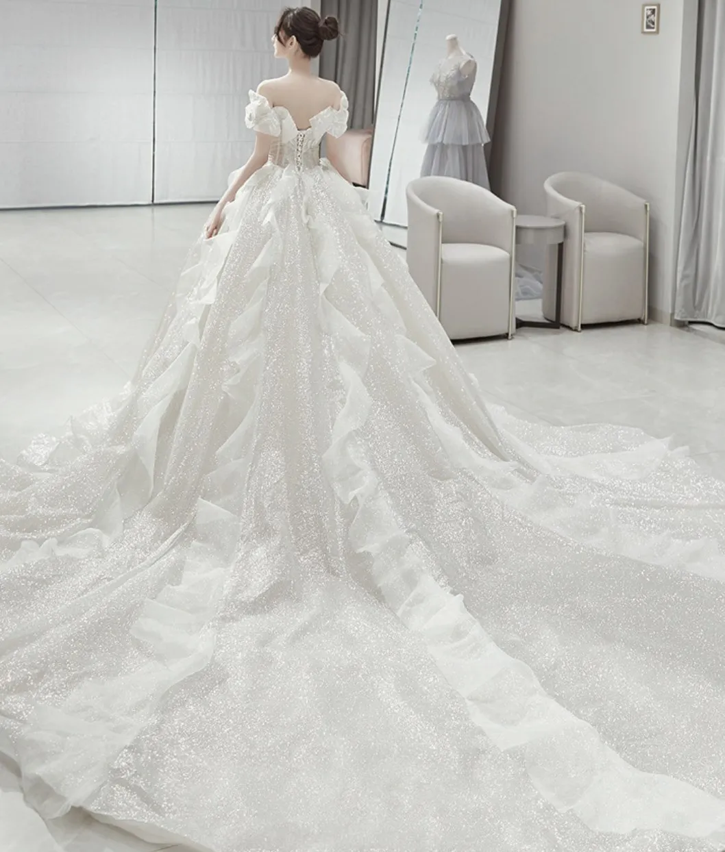 2021 Summer Lace Prom Evening Elegant Dress  Floor Length New Style  Sexy Wedding Dresses