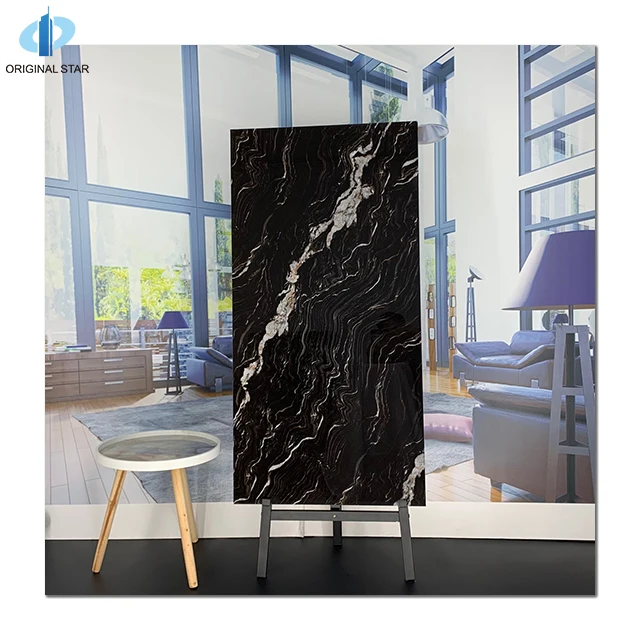 Glazed polished series 600x1200 marble tiles big size home floor tiles size 60x120cm OS12607C
