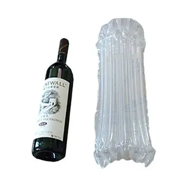 The Best Hot Selling Fill Plastic Wrap Inflatable Waterproof Bottle Airpacking For Wine Bottle Packaging