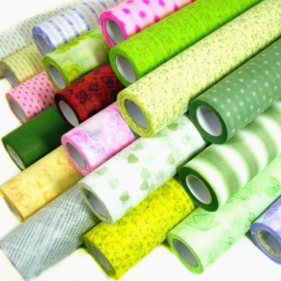 Oem Accepted 100% New Material Custom Design Width Printed Non Woven Fabric For Different Industry