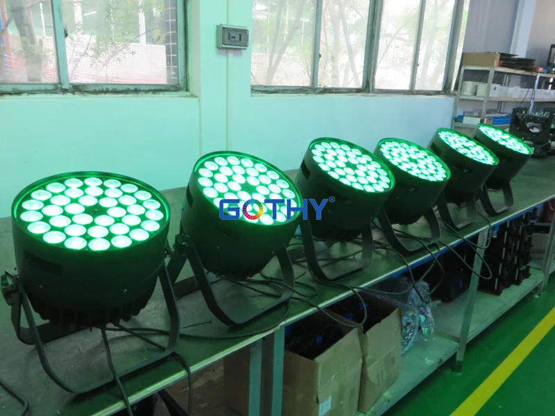 36x10w 36 leds par stage lighting led par light Aluminum housing effect control sound activated equipment