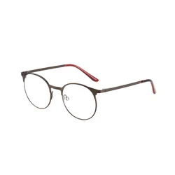61M6909 good quality and cheap price unisex eyeglass frames small round metal optical eye glasses eyewear frame glasses