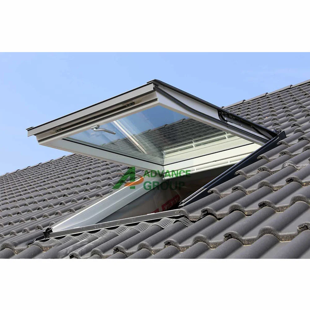 Excellent waterproof good ventilation skylight villa attic roof window converts to balcony opening up your loft space