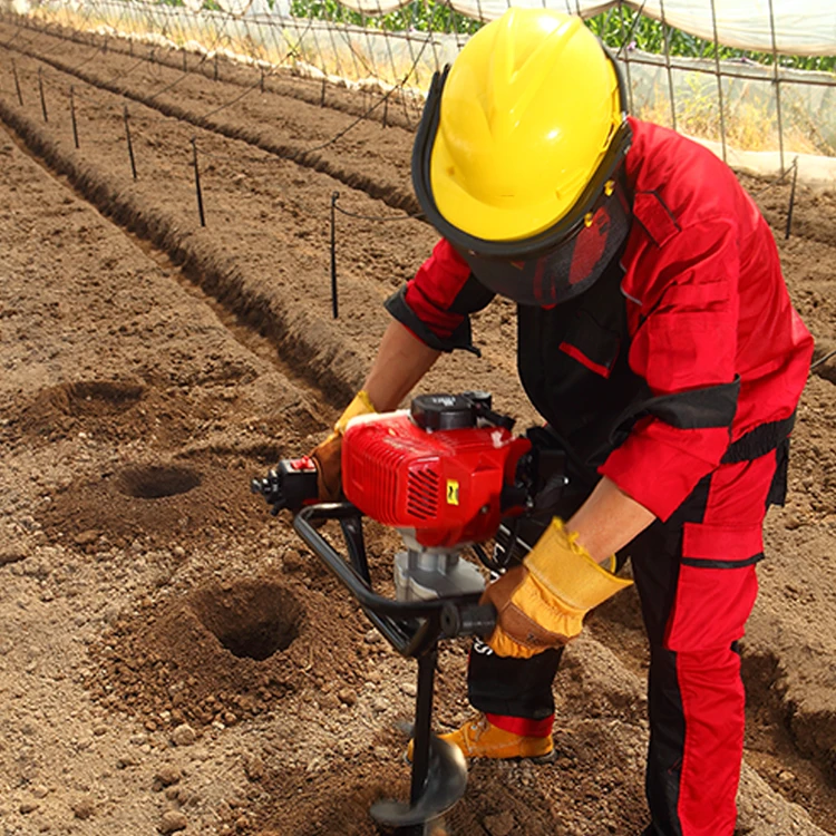 49cc 1500w one person earth auger post earth auger hole digger