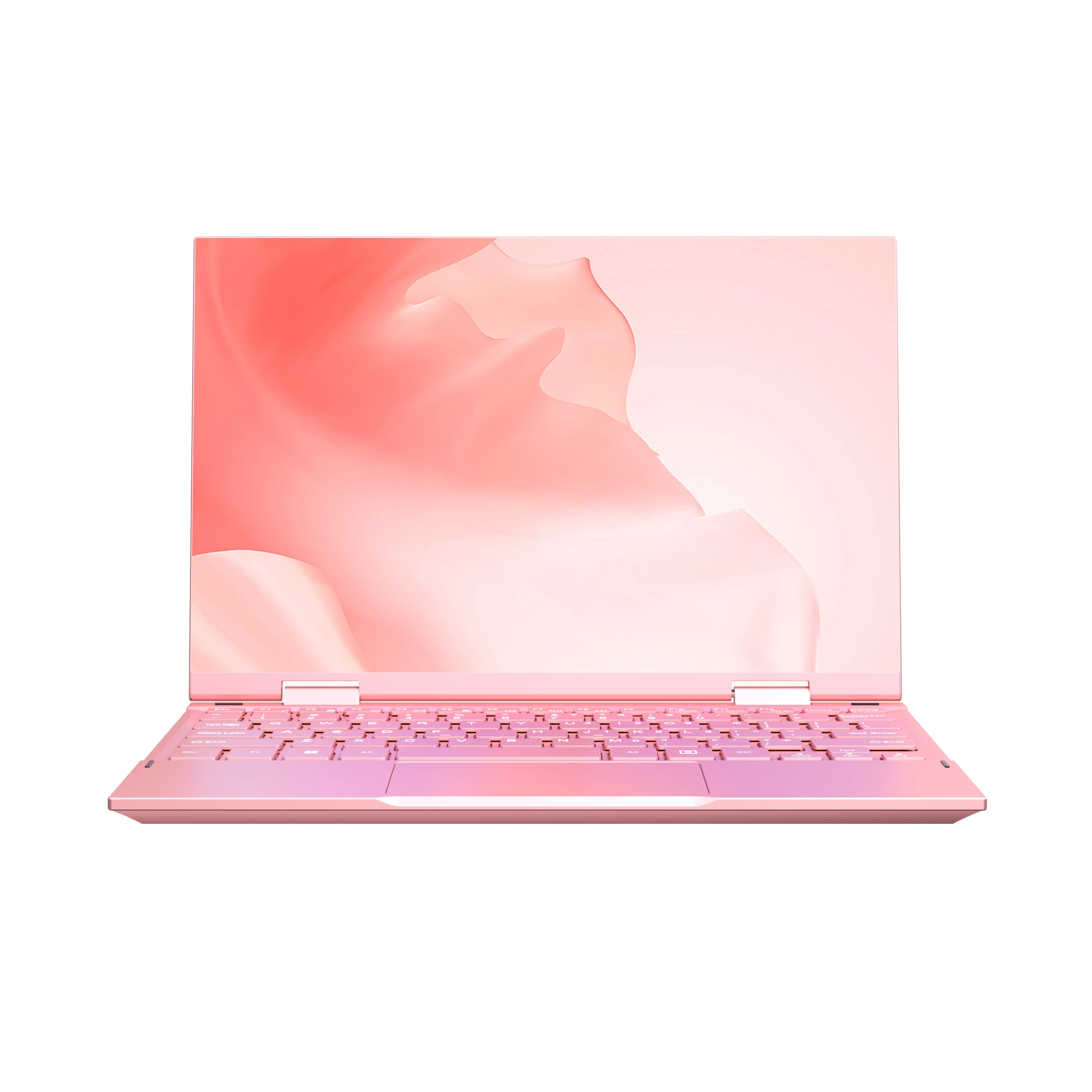 New Style Rose Gold Laptops N95 DDR5 Computers with Backlit Keyboard